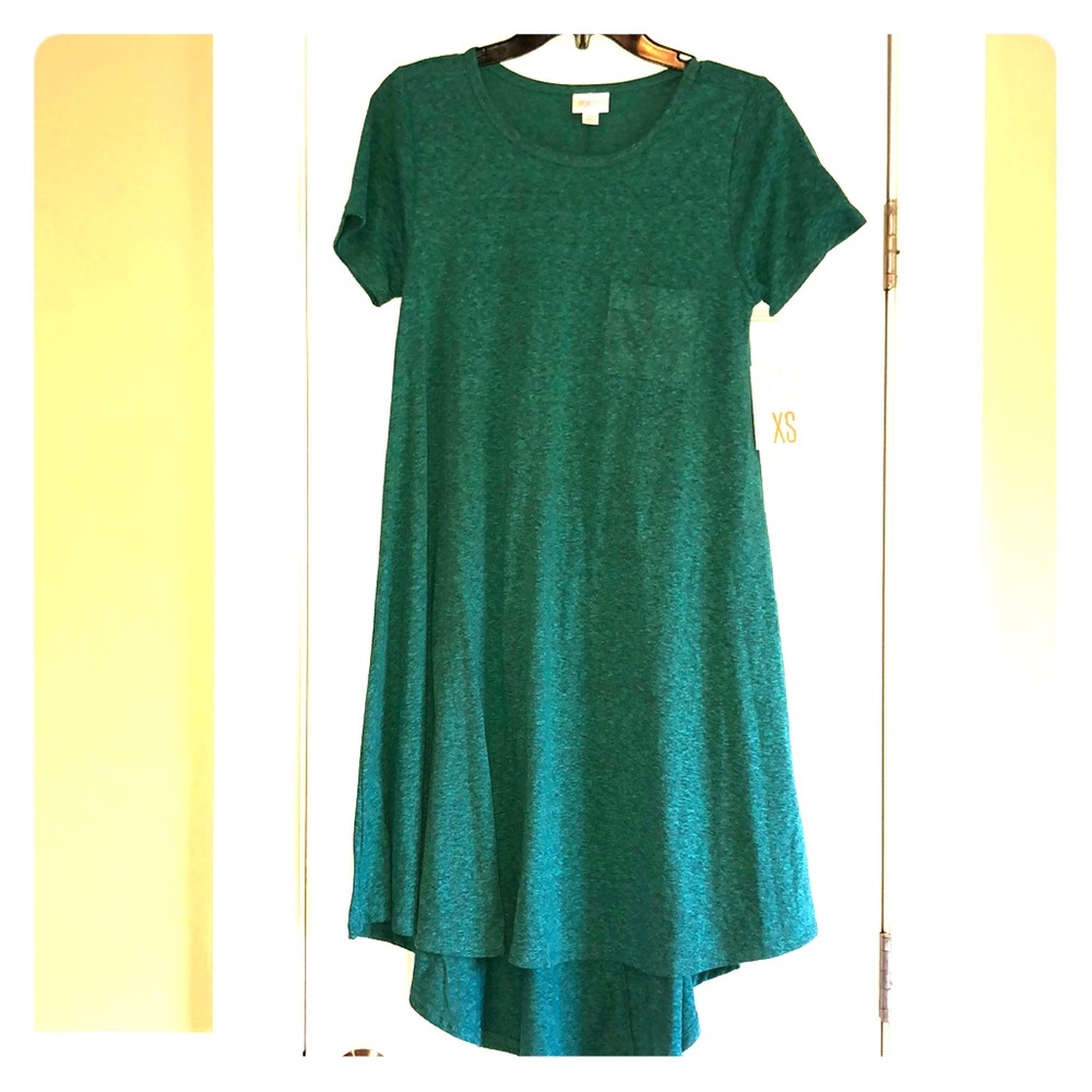 NWT XS LuLaRoe Teal Carly